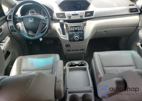 2012 Honda Odyssey Exl из США, поврежденный, VIN 5FNRL5H65CB110195